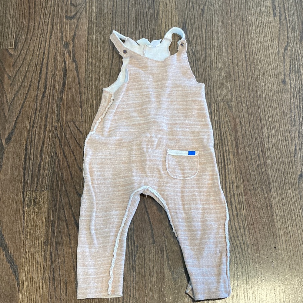 Zara Beige Kids sweatsuit Overalls